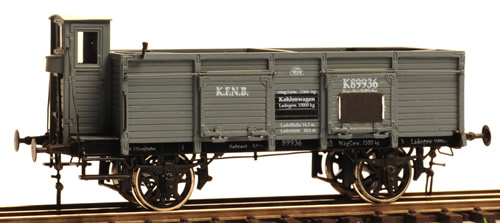 Ferro Train 855-036 - Austrian KFNB coal car K 89936 with brakemans cab